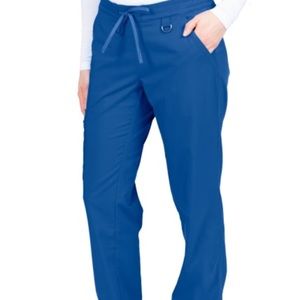 Healing Hands Small-Tall Royal Blue Scrub Pant